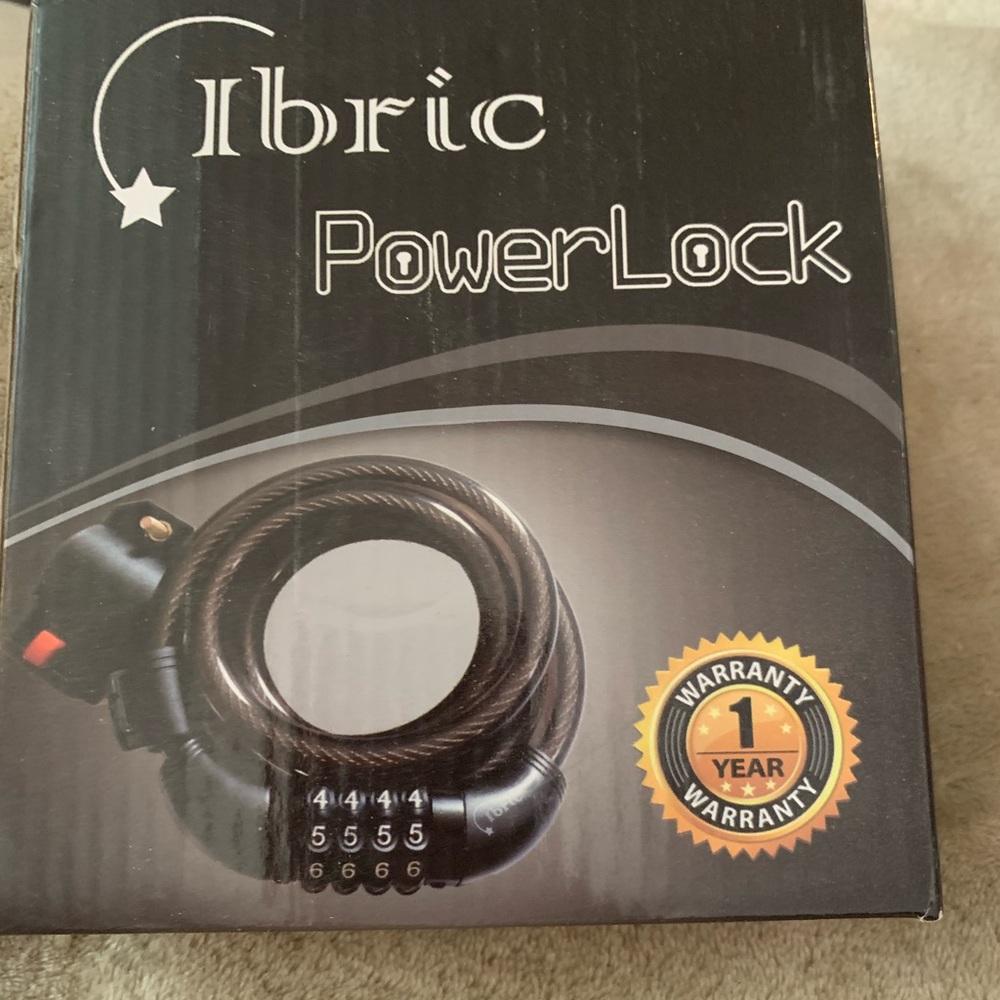 Ibric Power Lock 🔐 Bicycle Lock
